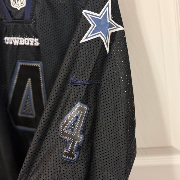 Nike Other - Dallas Cowboys DAK PRESCOTT Black Nike NFL Jersey Size 48 XL Mesh